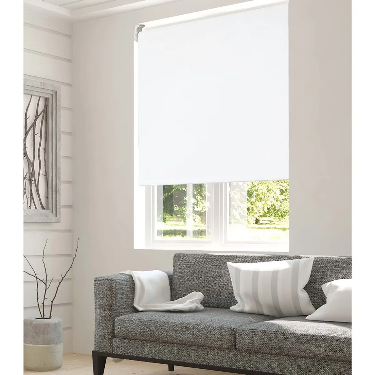 Cortina Rolô Blackout Nouvel 180x220cm Branco, marca Evolux - Foto Principal