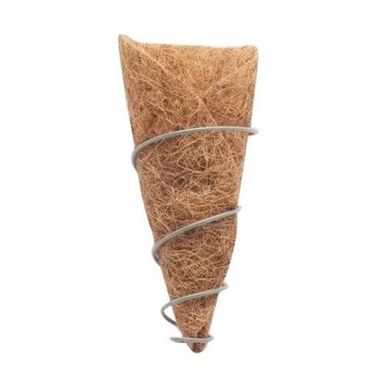 Vaso de Parede de Fibra de Coco Orqudea com suporte de ferro