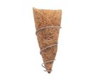 Vaso Pendente Fibra de Coco Parede Médio 26x17x30cm Coquim