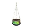 Vaso Pendente Fibra de Coco Parede Médio 10x19x8cm Coquim