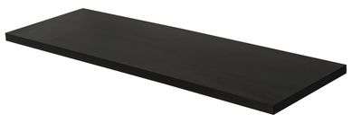 Prateleira 20X60X1,5 Mdp Uv Preto