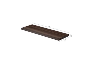 Prateleira C/Sup 20X60X1,5 Ff Nogueira