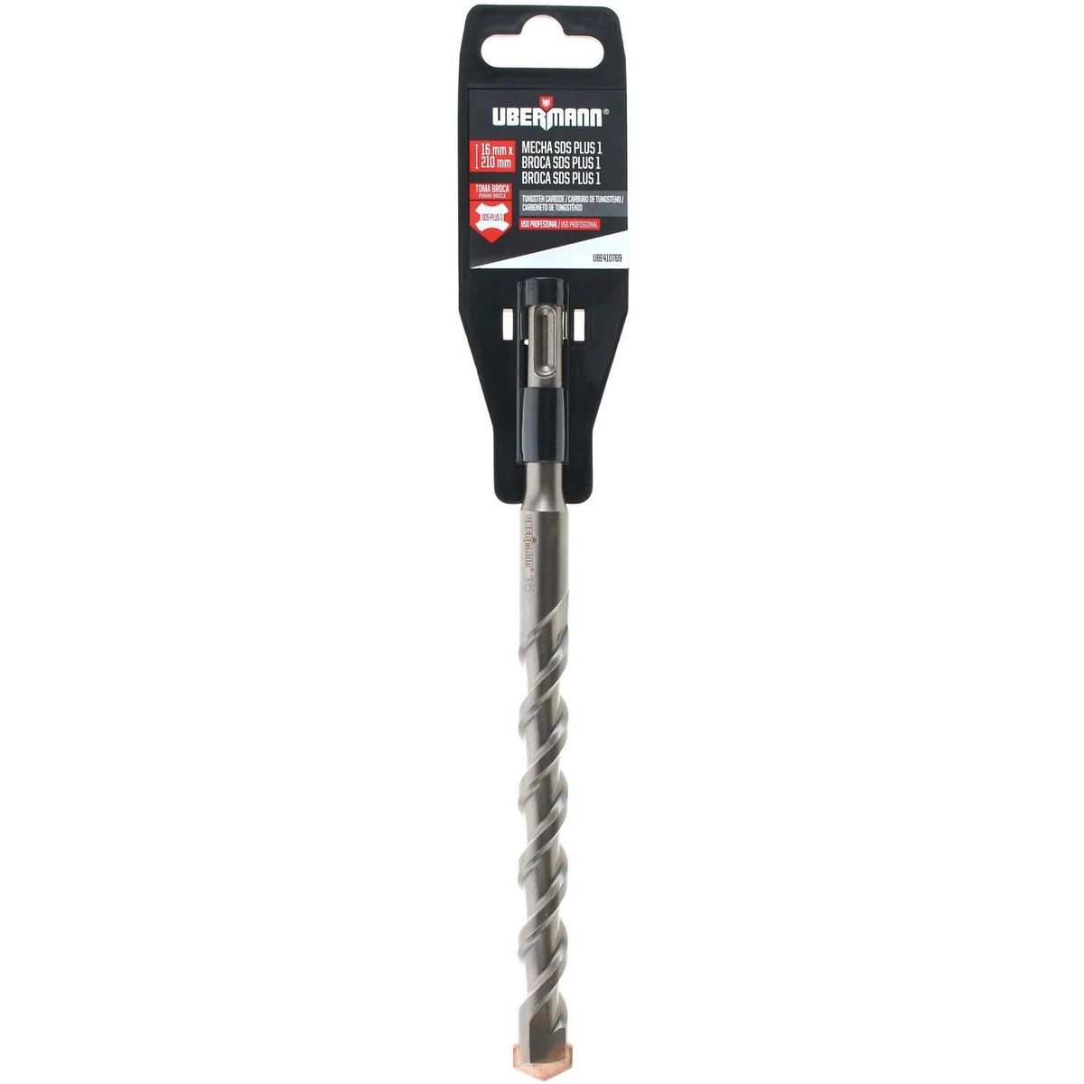 Broca Sds Plus 16x210mm Ubermann, marca Ubermann - Foto Principal