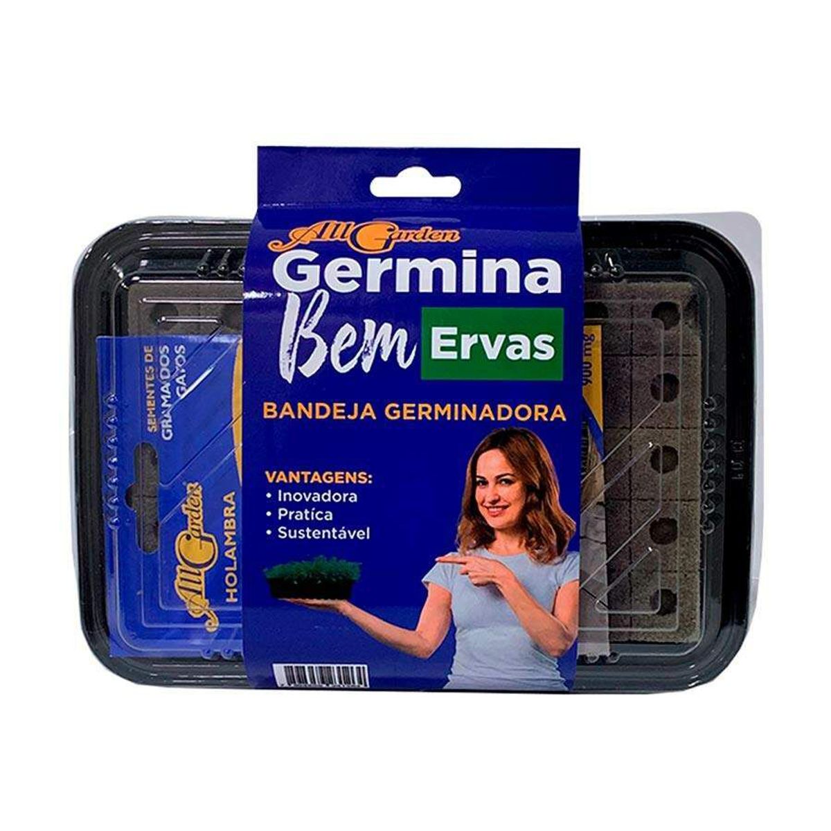 Kit Germina Bem Ervas, marca All Garden - Foto Principal