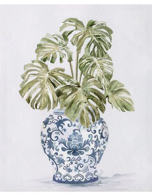 Quadro Canvas Vaso 01 50x40 cm Homy