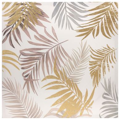 Quadro Canvas Folhas 60x60 cm Homy