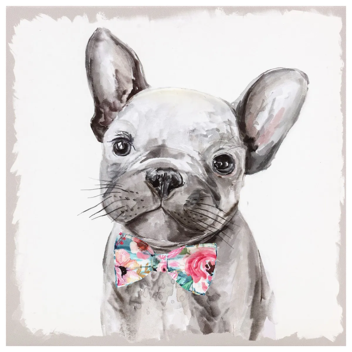 Quadro Canvas Cachorro 30x30 cm Homy, marca Homy - Foto Principal
