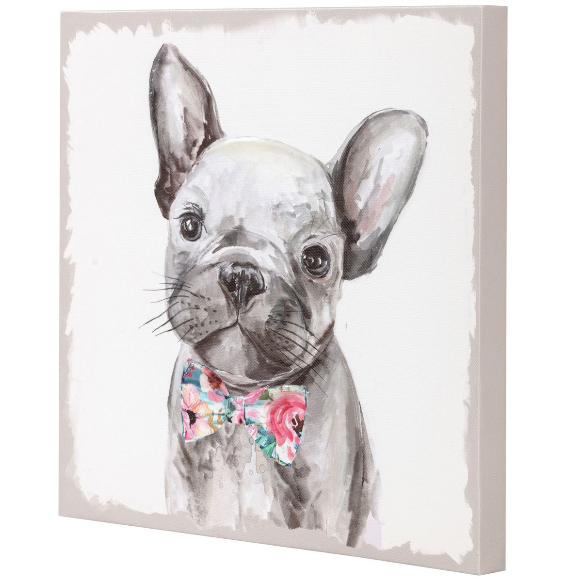 Quadro Canvas Cachorro 30x30 cm Homy, marca Homy - Foto 2