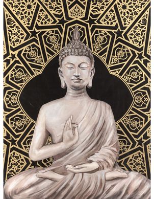 Quadro Canvas Buda 80x60 cm Homy