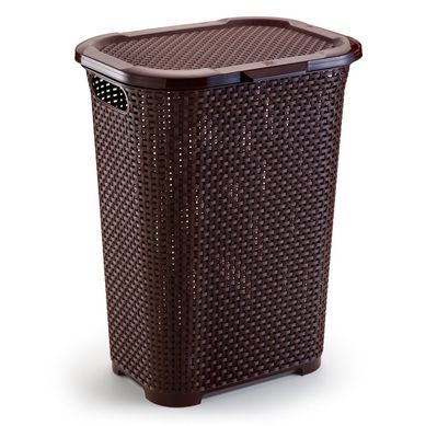 Cesto Rattan Marrom 30 Litros