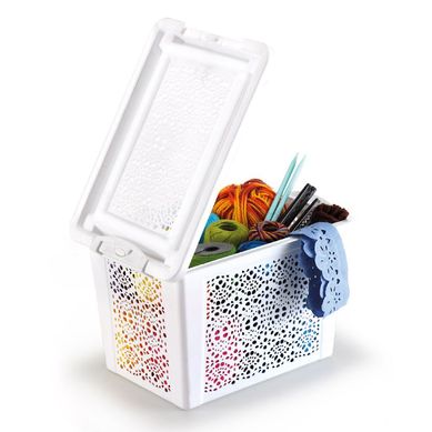 Caixa Mandala Branca 8,5 Litros