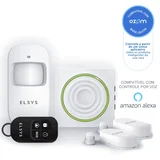 Kit de Alarme Wi-Fi com Sensores sem Fio ESA-KW1080 Elsys