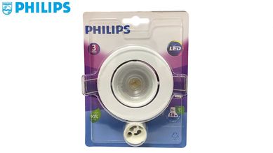 Led SpotKit GU10 Redondo 5W 6500K 350LM 100-240V