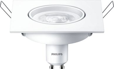 Led SpotKit GU10 Quadrado 5W 6500K 350LM 100-240V