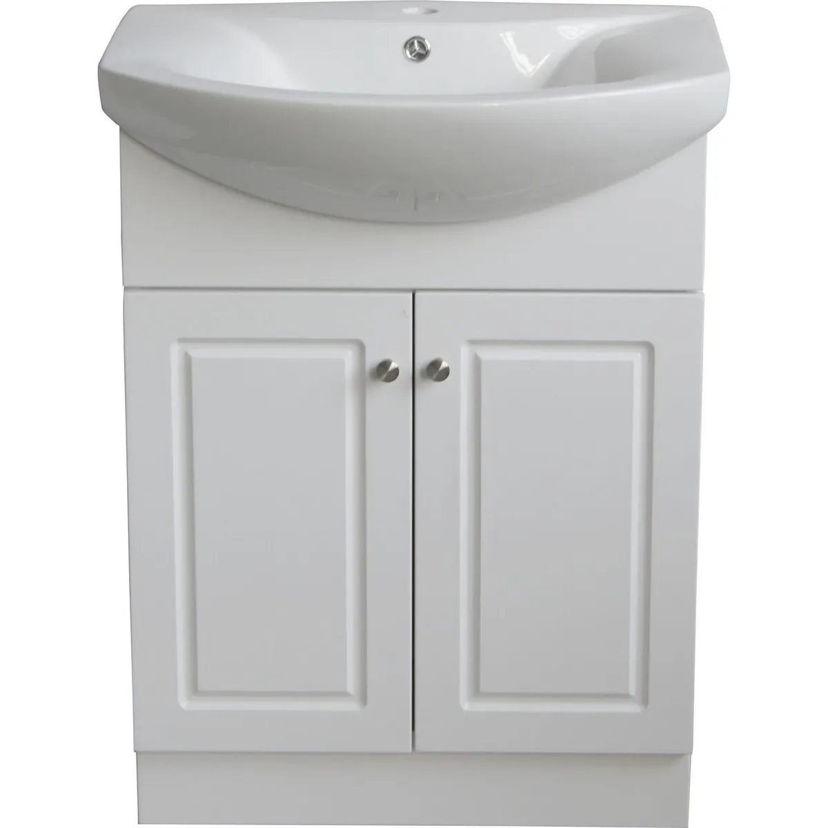 Gabinete para Banheiro com Cuba Sanremo 87cm Branco Sensi, marca Sensi Dacqua - Foto Principal