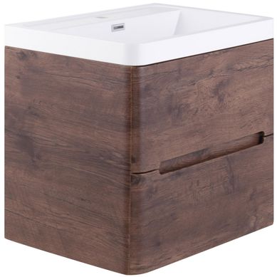 Mvel Banheiro River 60cm Choco Sensi Dacqua