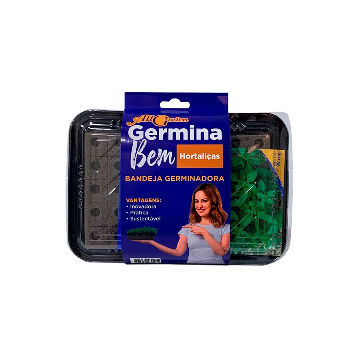 Kit Germina Bem Hortaliças, marca All Garden - Foto 2