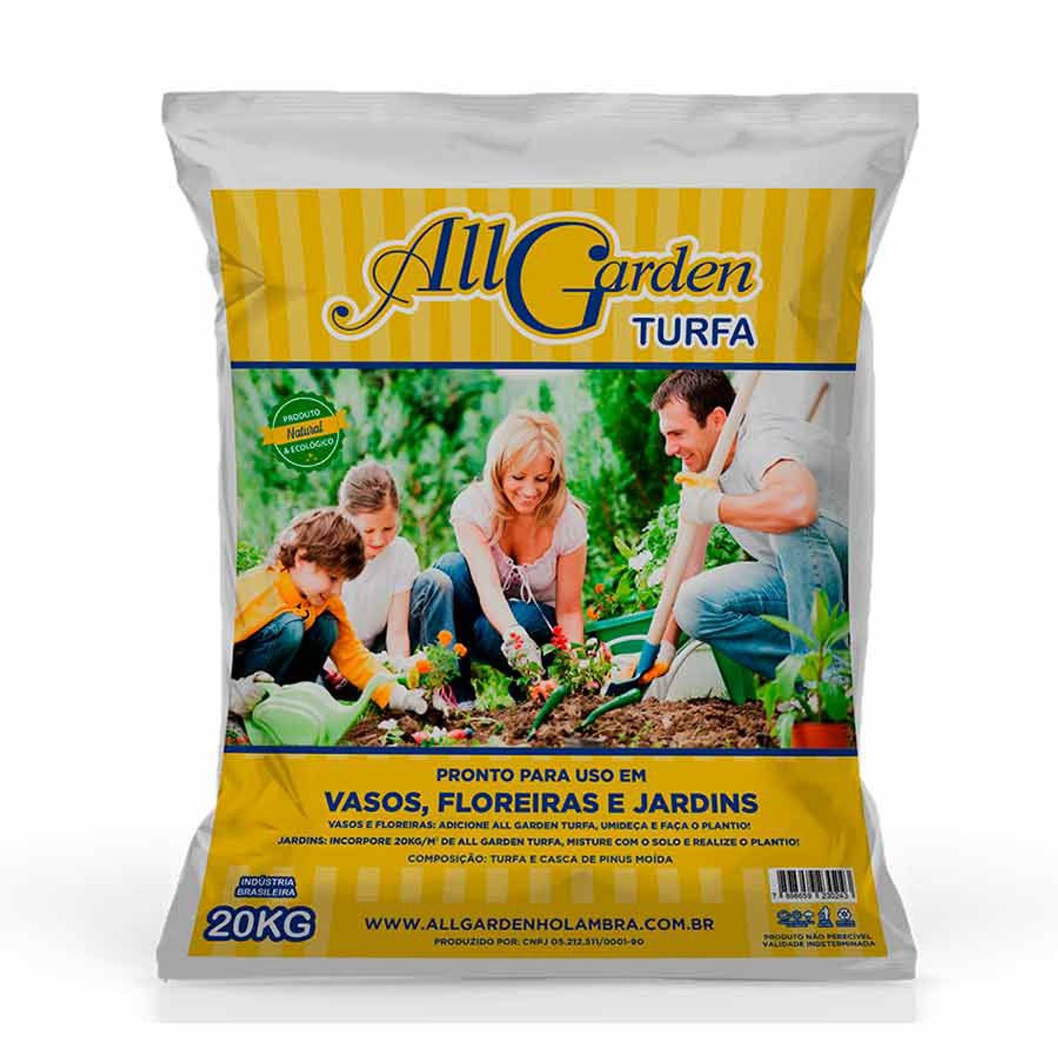 Substrato para Vasos e Floreiras Saco 20Kg All Garden | Sodimac