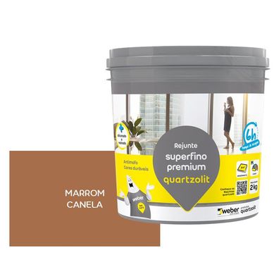 Rejunte Superfino Premium Mr Canela Pt 2Kg Quartzolit