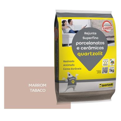 Rejunte Porcelanatos Cer Mr Tabaco 5Kg