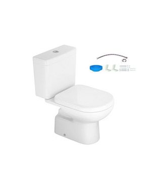 Kit Completo de Bacia com Caixa Acoplada Vogue Plus Branco Deca