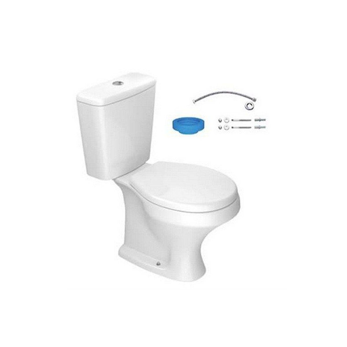 Kit Completo de Bacia com Caixa Acoplada Ravena Branco Deca, marca Deca - Foto Principal