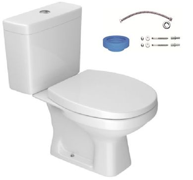 Kit Completo Bacia com Caixa Acoplada Fast Branco Deca