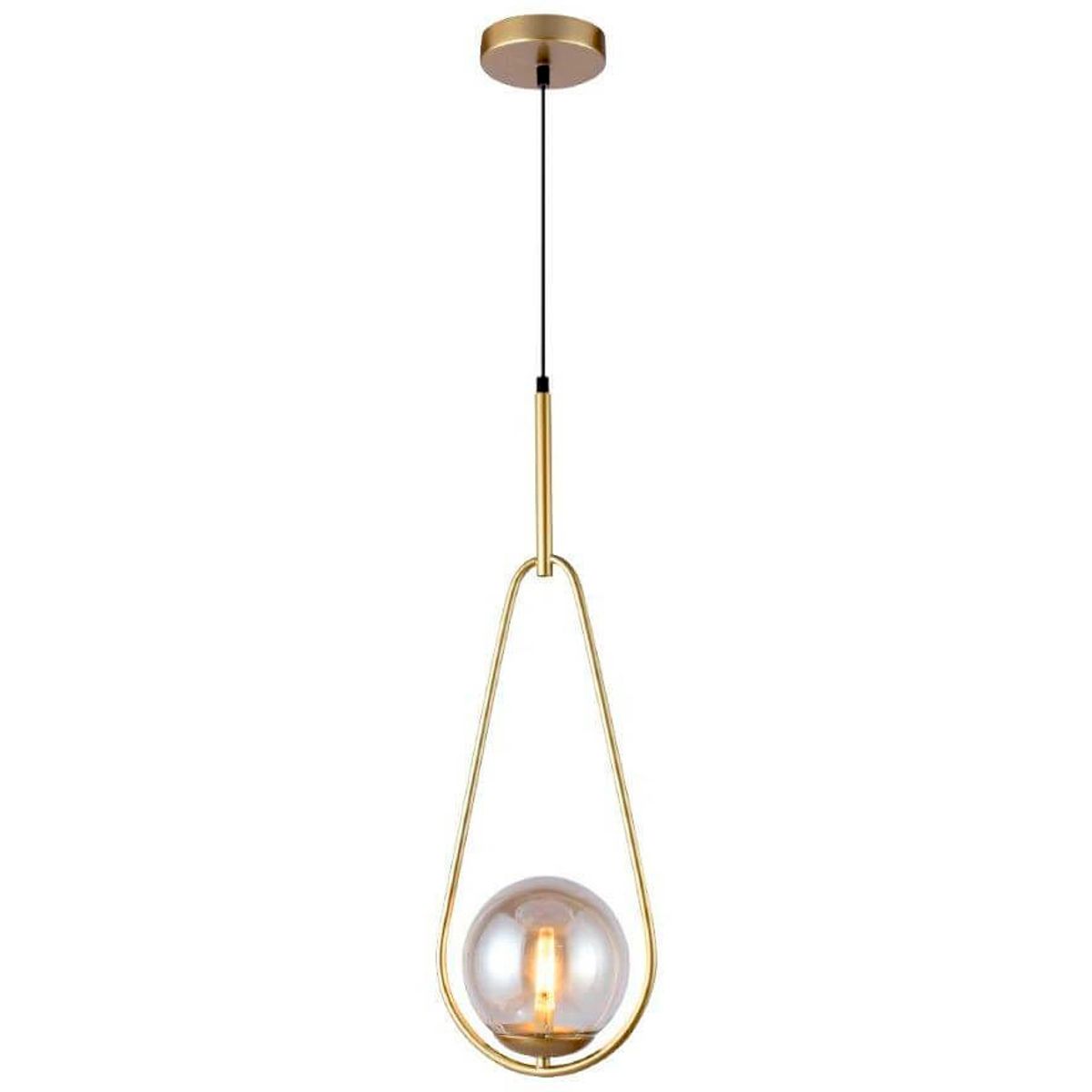 Pendente Pêndolo 1Xg9 Âmbar-Dourado, marca ORLUCE - Foto 2