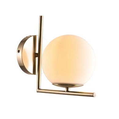 Arandela Globev 1Xe27 Opalino-Dourado