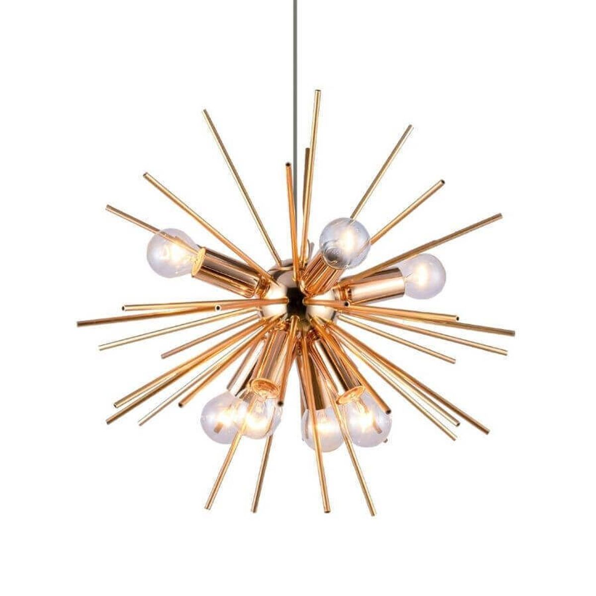 Pendente Astor 12Xe14 Dourado, marca ORLUCE - Foto Principal
