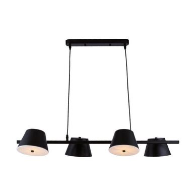 Pendente Cupola 4Xg9 Preto Fosco