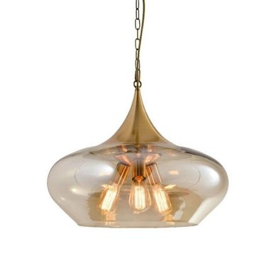 Pendente Brandy 3Xe27 mbar-Dourado