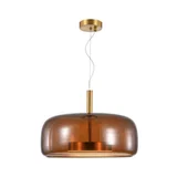 Pendente Dial33 Led 24W 3000K Dourado