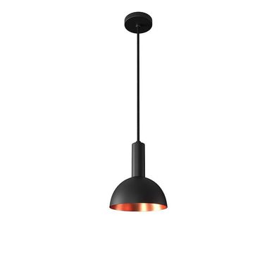 Pendente Palla 1xE27 Preto-Bronze Orluce