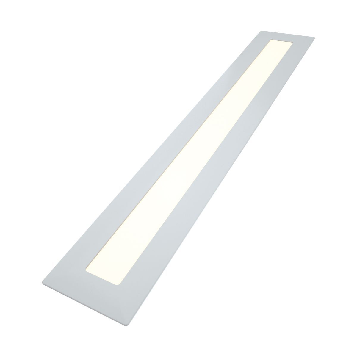 Luminária Painel LED Retangular de Embutir 20W 6000K 127/220V 10X60mm, marca Luminatti - Foto Principal