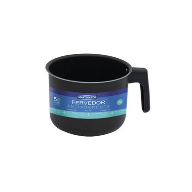 Leiteira de Alumnio Antiaderente 16cm Trpicos Preto 2 Litros Martinazzo