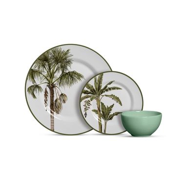 Aparelho 12 Peas Malibu Com Bowl Verde Agua