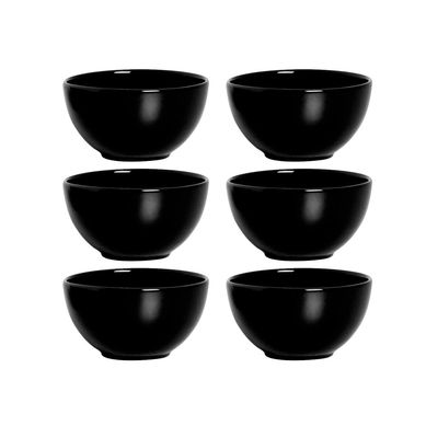 Kit Bowl Preto Absoluto Alleanza 6 Unidades
