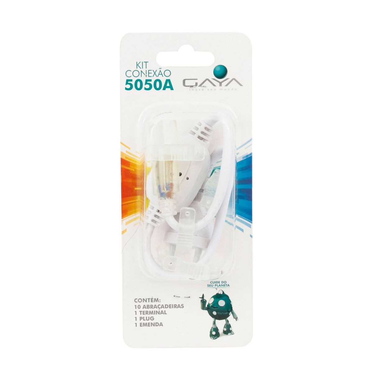 Kit Conexao 5050 Plug 5 Abraçadeiras, marca  - Foto Principal
