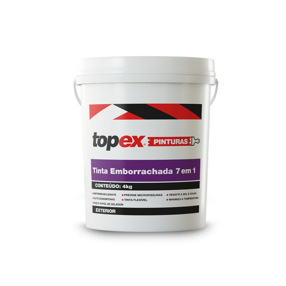 Impermeabilizante Flexível Topex 4kg Qualyvinil, marca Qualyvinil - Foto 2