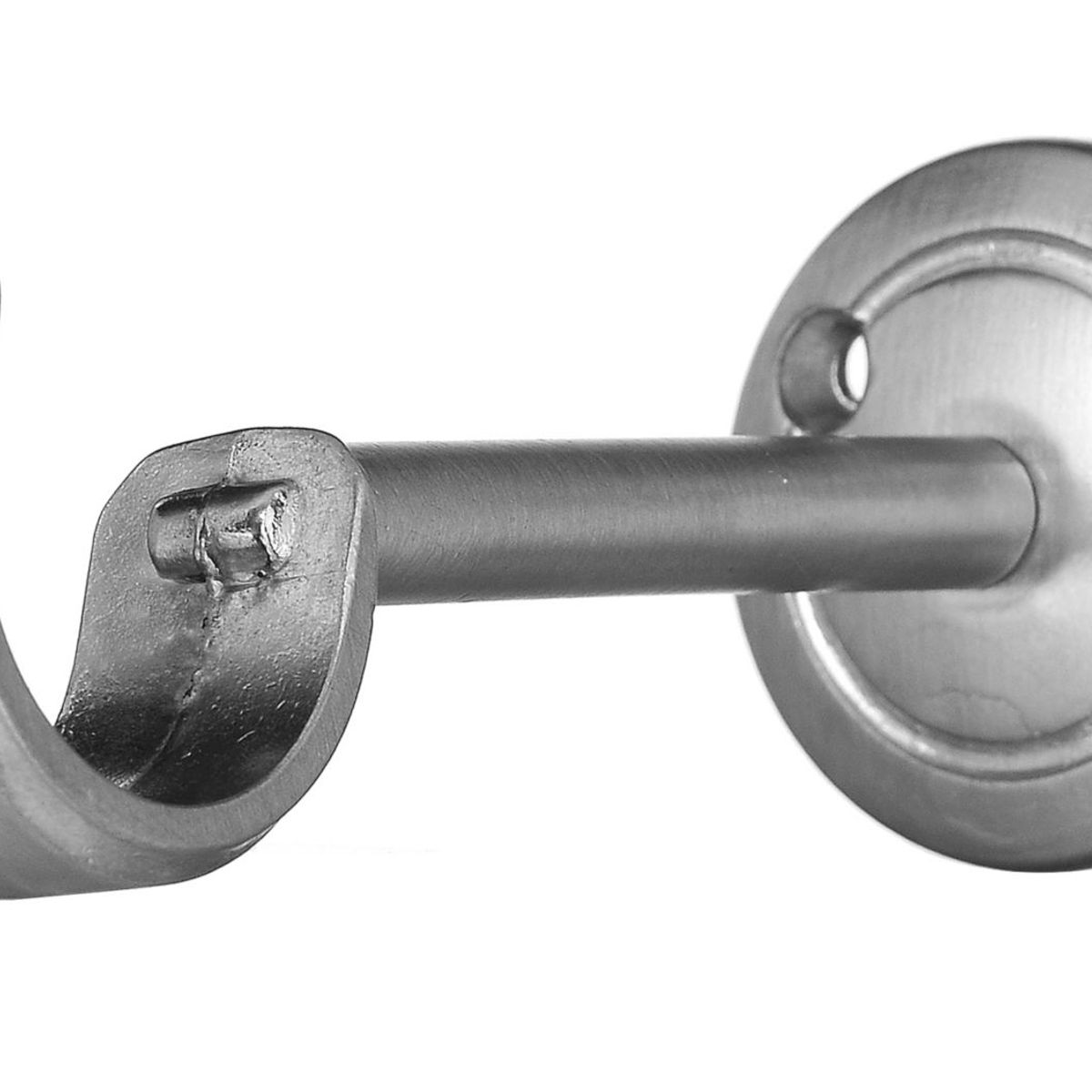 Suporte Leão 28mm 7cm Com Parafuro e Roseta Aço Escovado Couselo, marca Couselo - Foto Principal