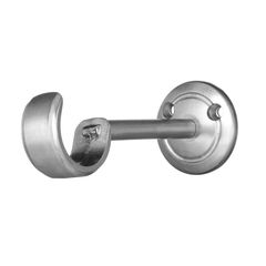 Suporte Leão 28mm 7cm Com Parafuro e Roseta Aço Escovado Couselo