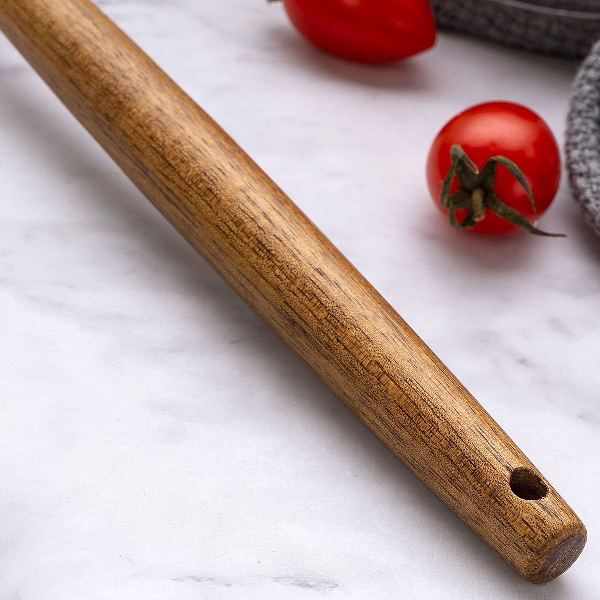 Concha para Massa Silicone com Cabo de Madeira Just Home Collection, marca Just Home Collection - Foto 2