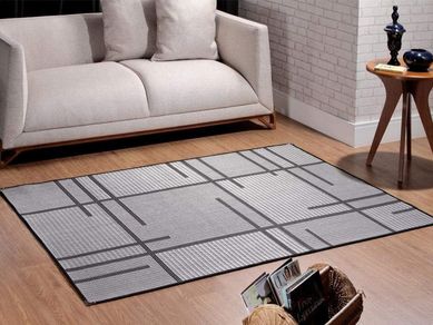 Tapete Sisal Sissl S510 200X250 Cm Cinza