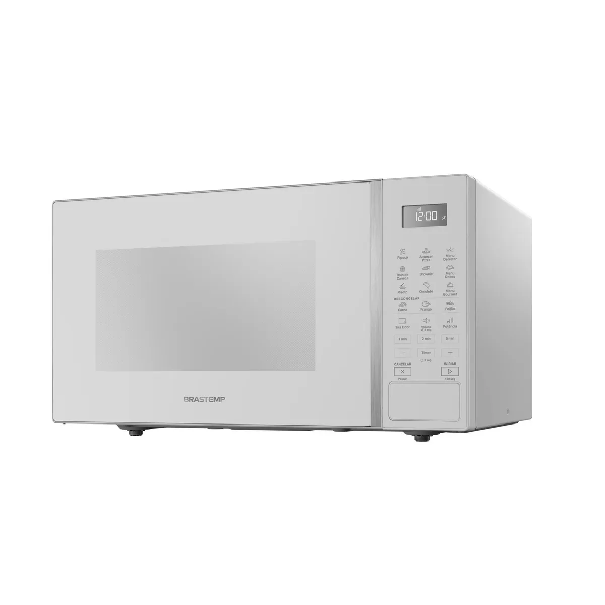 Micro-Ondas Brastemp 32 Litros Branco com Painel Integrado 127V, marca Brastemp - Foto Principal