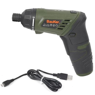 Parafusadeira 4V com USB Bauker