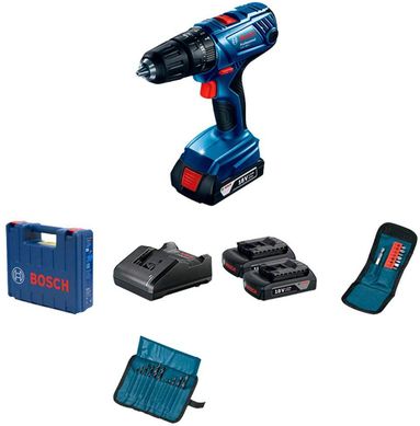 Parafusadeira Furadeira de Impacto Bosch GSB 180 2 bat e kit