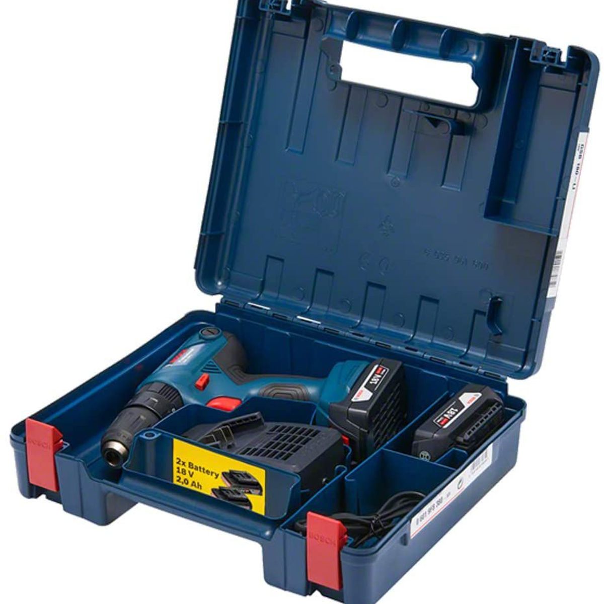 Parafusadeira Furadeira de Impacto Bosch GSB 180 2 bat e kit, marca Bosch - Foto 2