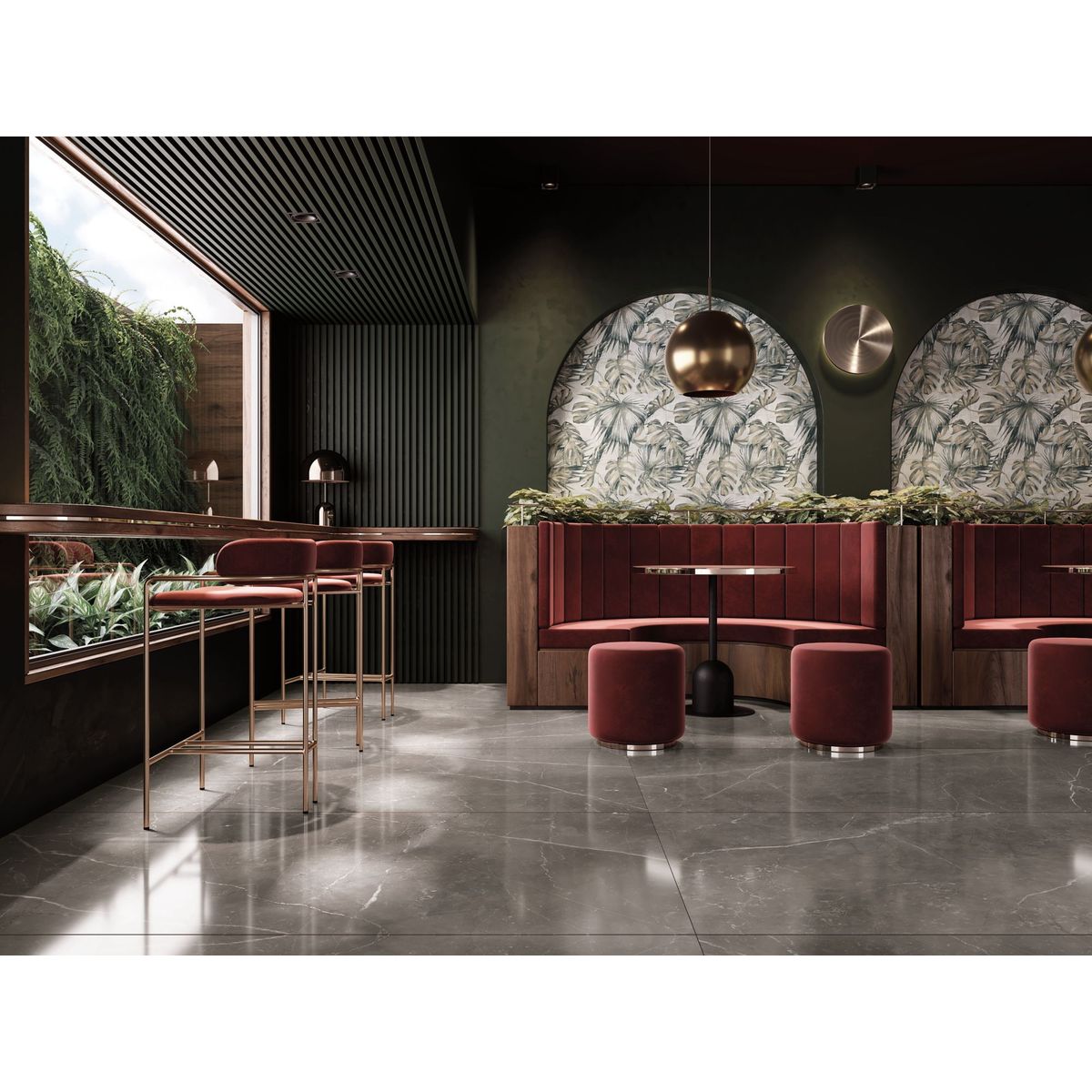 Porcelanato Pulpis Intense Micro Crystal 100x200cm Caixa 2,00m² Retificado Roca, marca Roca - Foto Principal