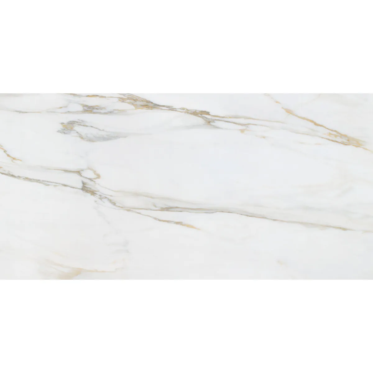 Porcelanato Calacata Gold Micro Crystal 59,5x119,5 Retificado Caixa 2,13m² Roca, marca Roca - Foto Principal